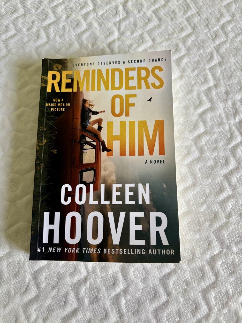 Reminders of Him Colleen Hoover Paperback 2025 Movie Tie-In Very Good